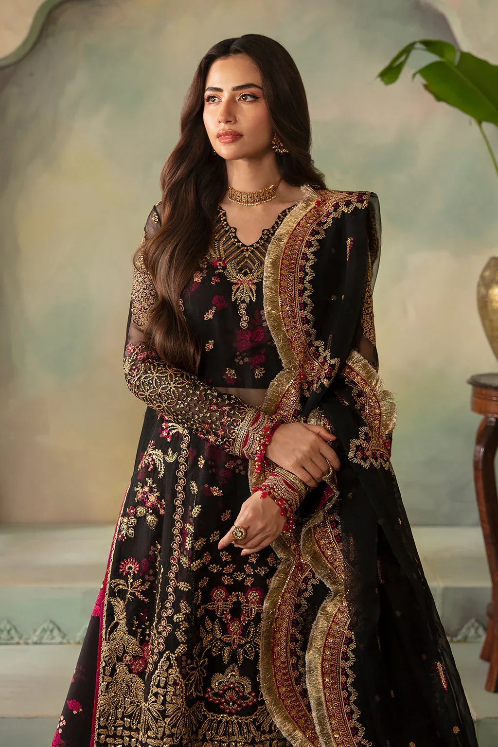 Saad Shaikh | Elana Wedding Formals |  Kohinoor - Aqsa Fabrics