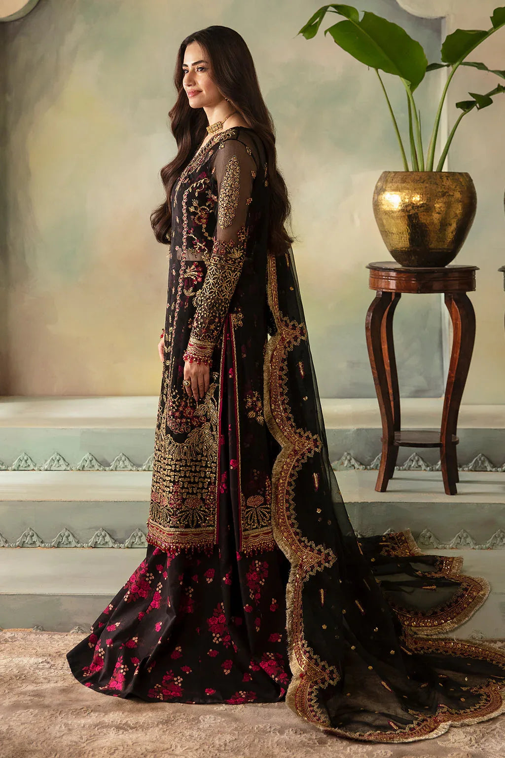 Saad Shaikh | Elana Wedding Formals |  Kohinoor - Aqsa Fabrics