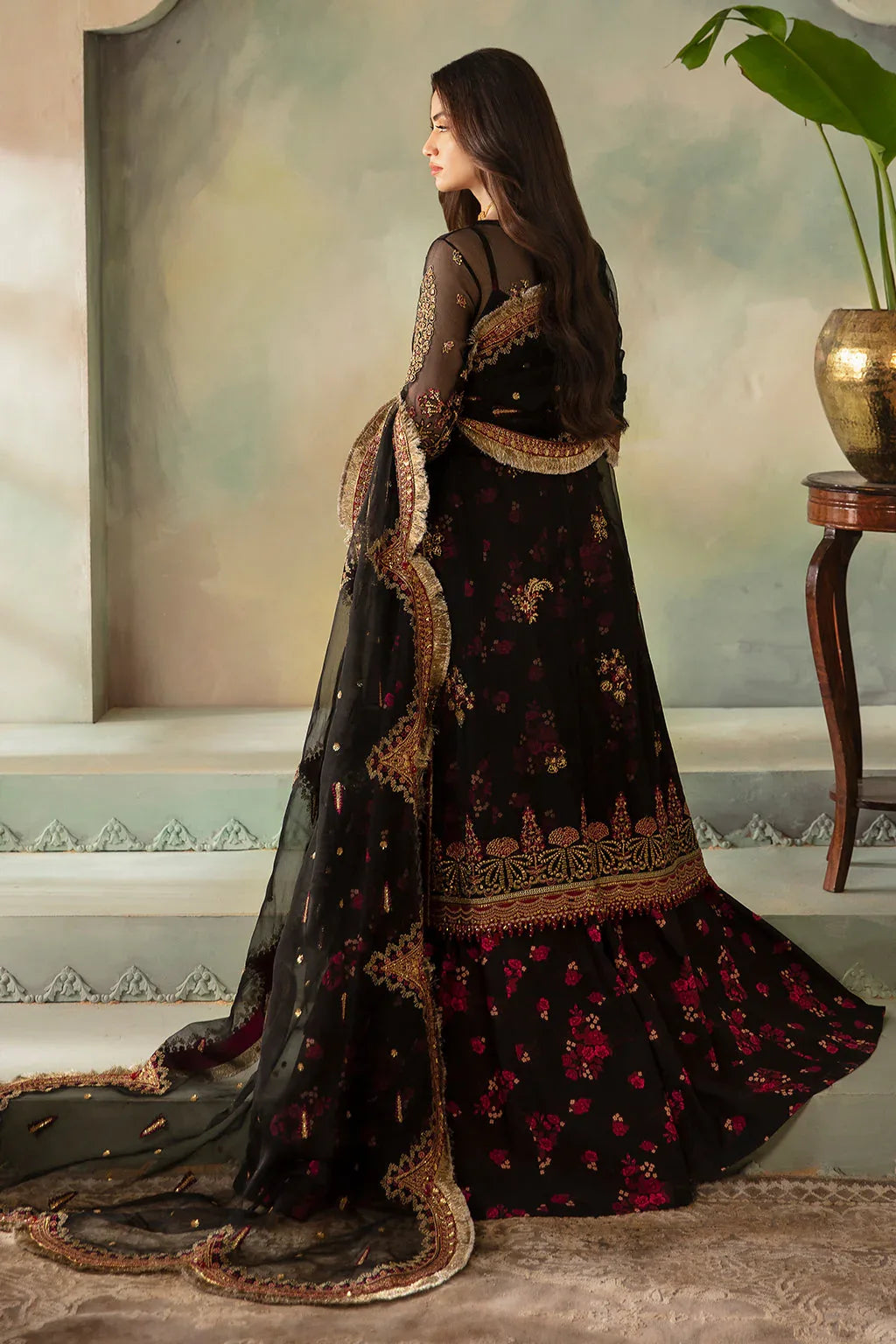 Saad Shaikh | Elana Wedding Formals |  Kohinoor - Aqsa Fabrics