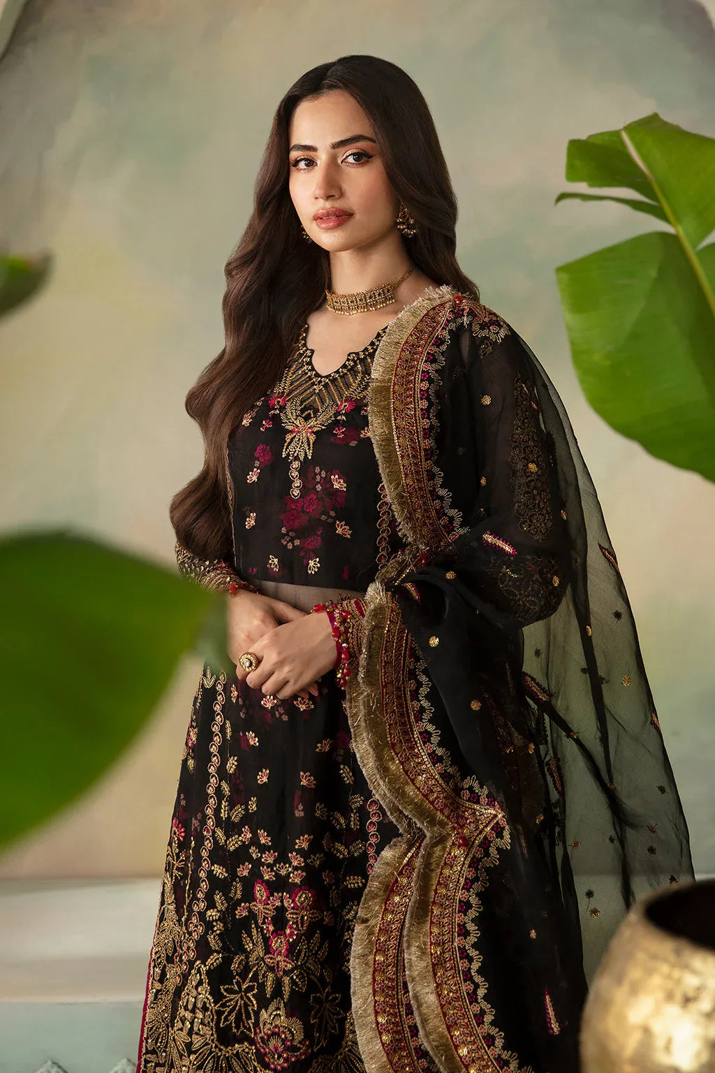 Saad Shaikh | Elana Wedding Formals |  Kohinoor - Aqsa Fabrics