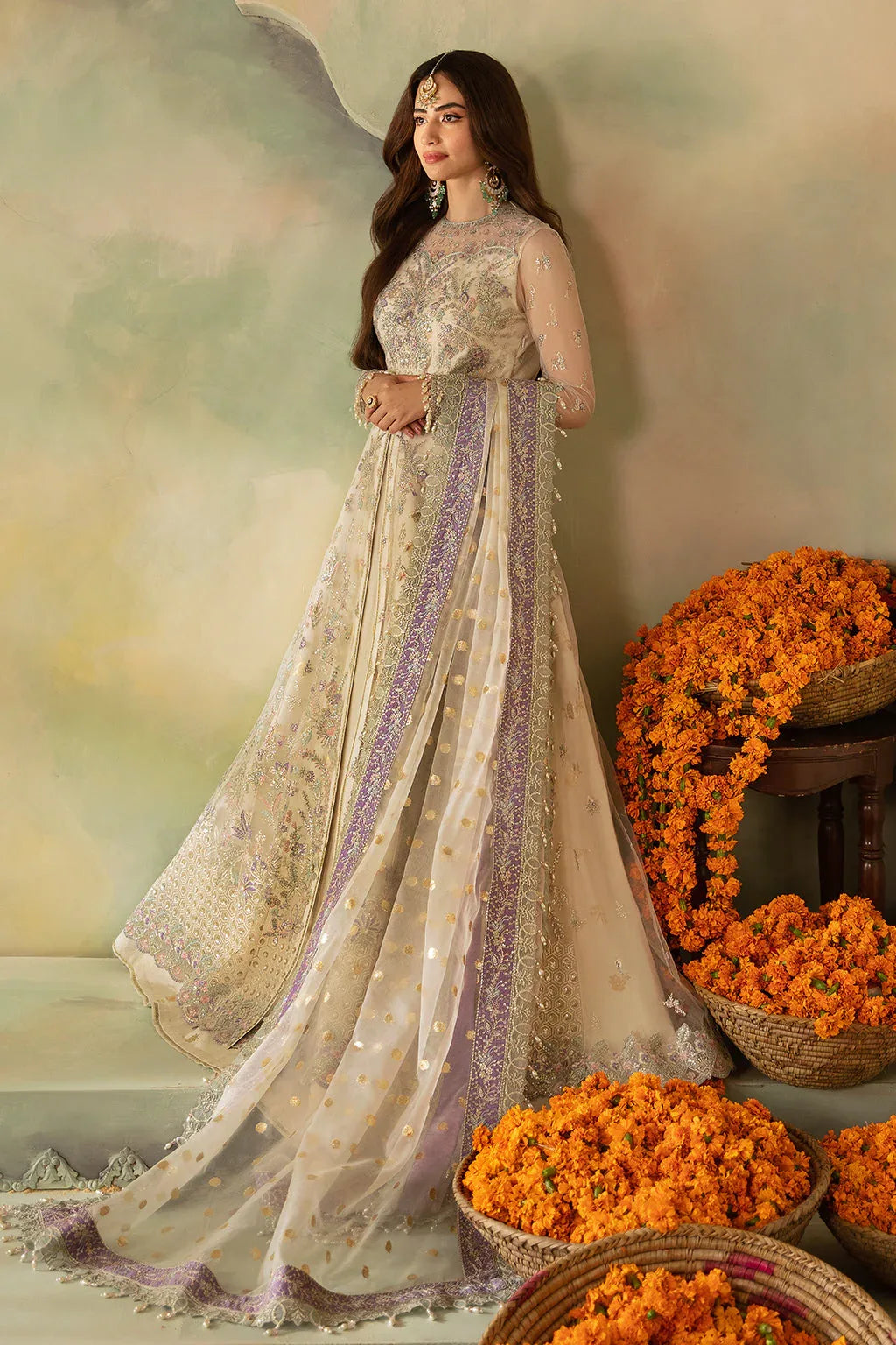 Saad Shaikh | Elana Wedding Formals |  Parisa - Aqsa Fabrics