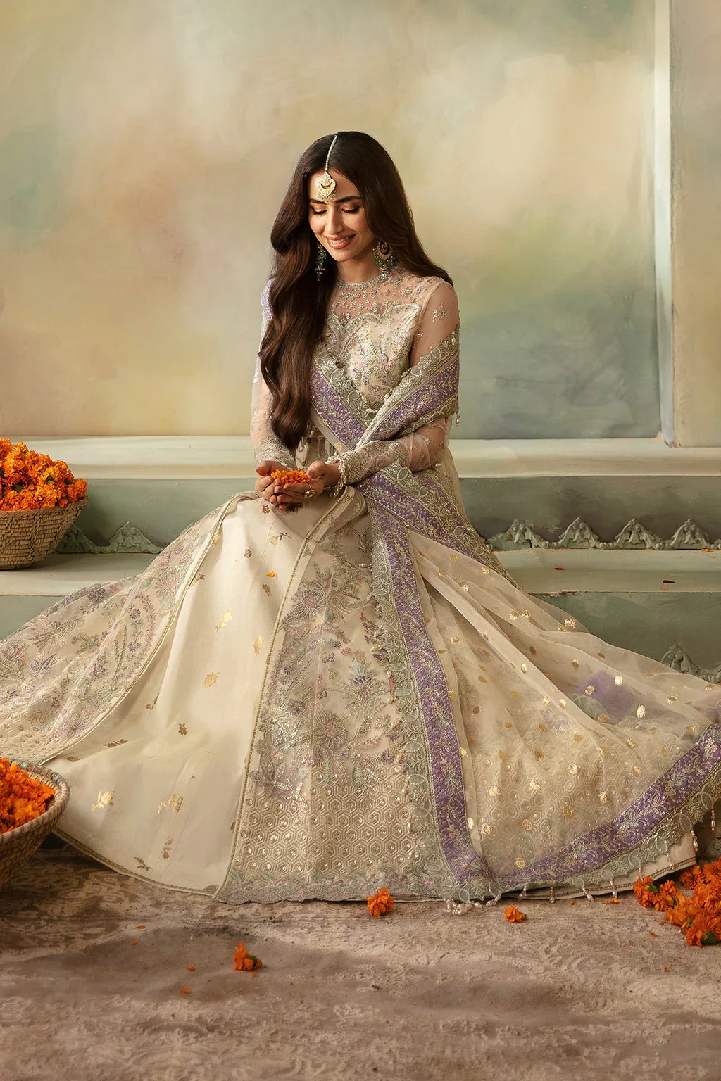 Saad Shaikh | Elana Wedding Formals |  Parisa - Aqsa Fabrics