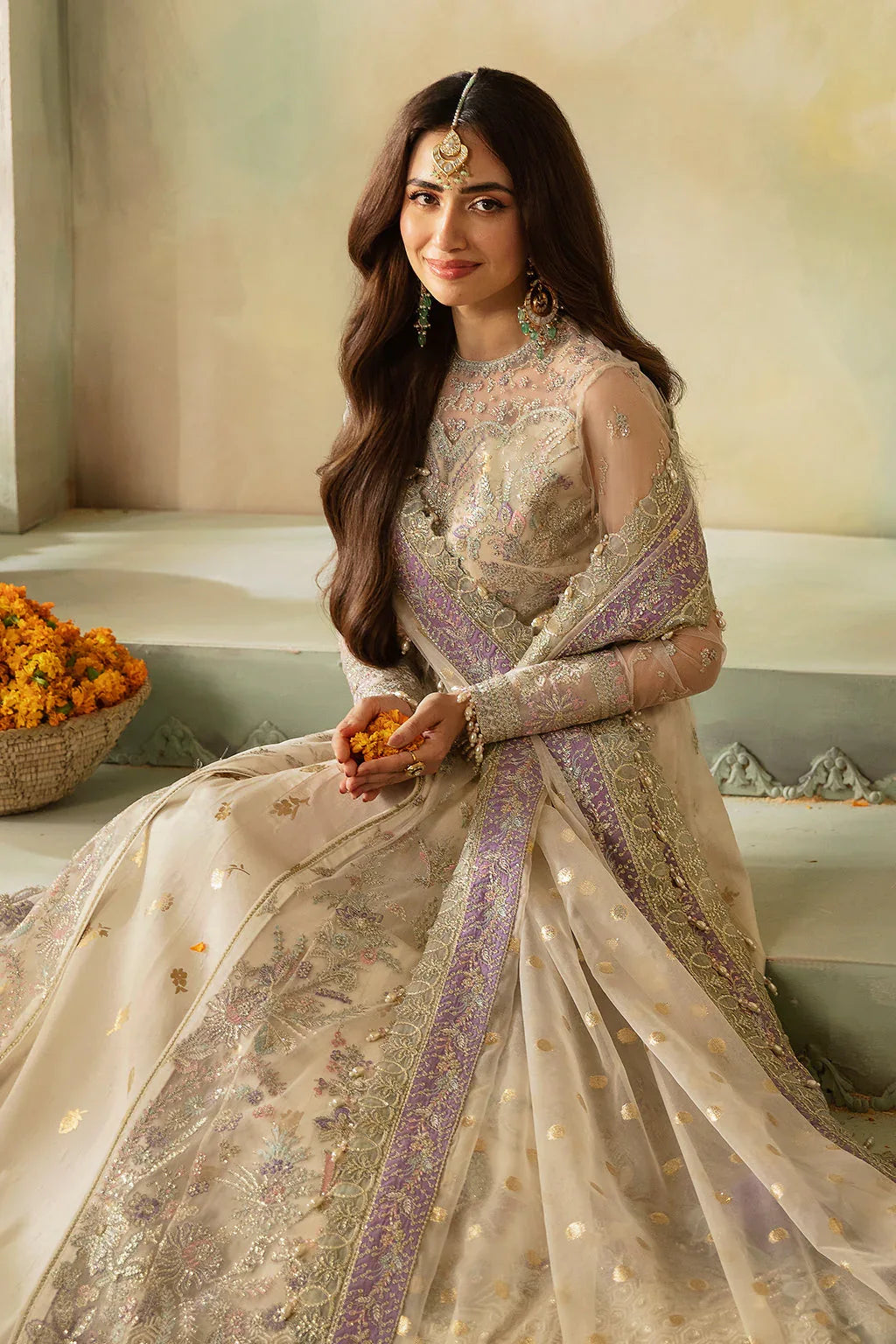 Saad Shaikh | Elana Wedding Formals |  Parisa - Aqsa Fabrics