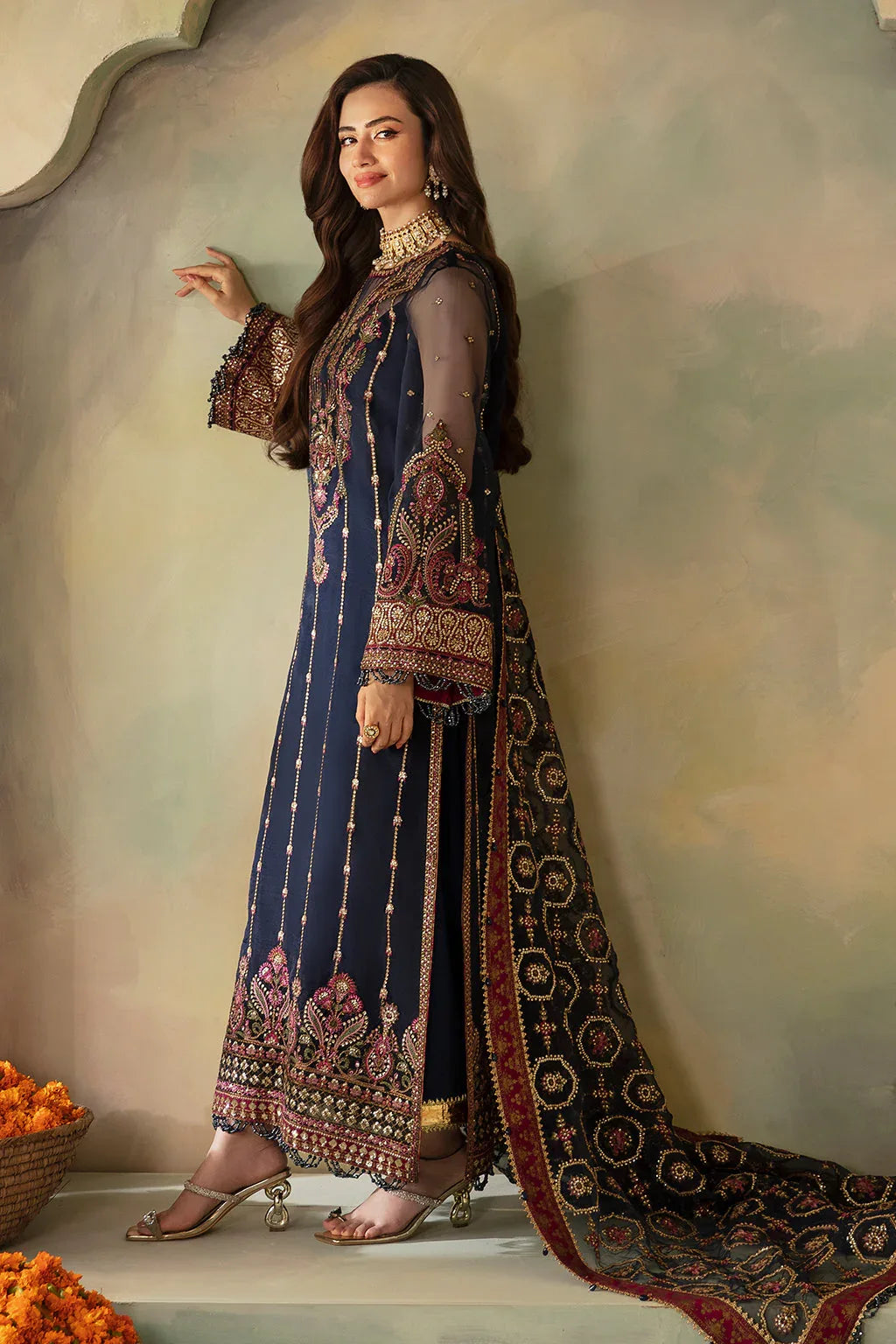 Saad Shaikh | Elana Wedding Formals |  Seren - Aqsa Fabrics