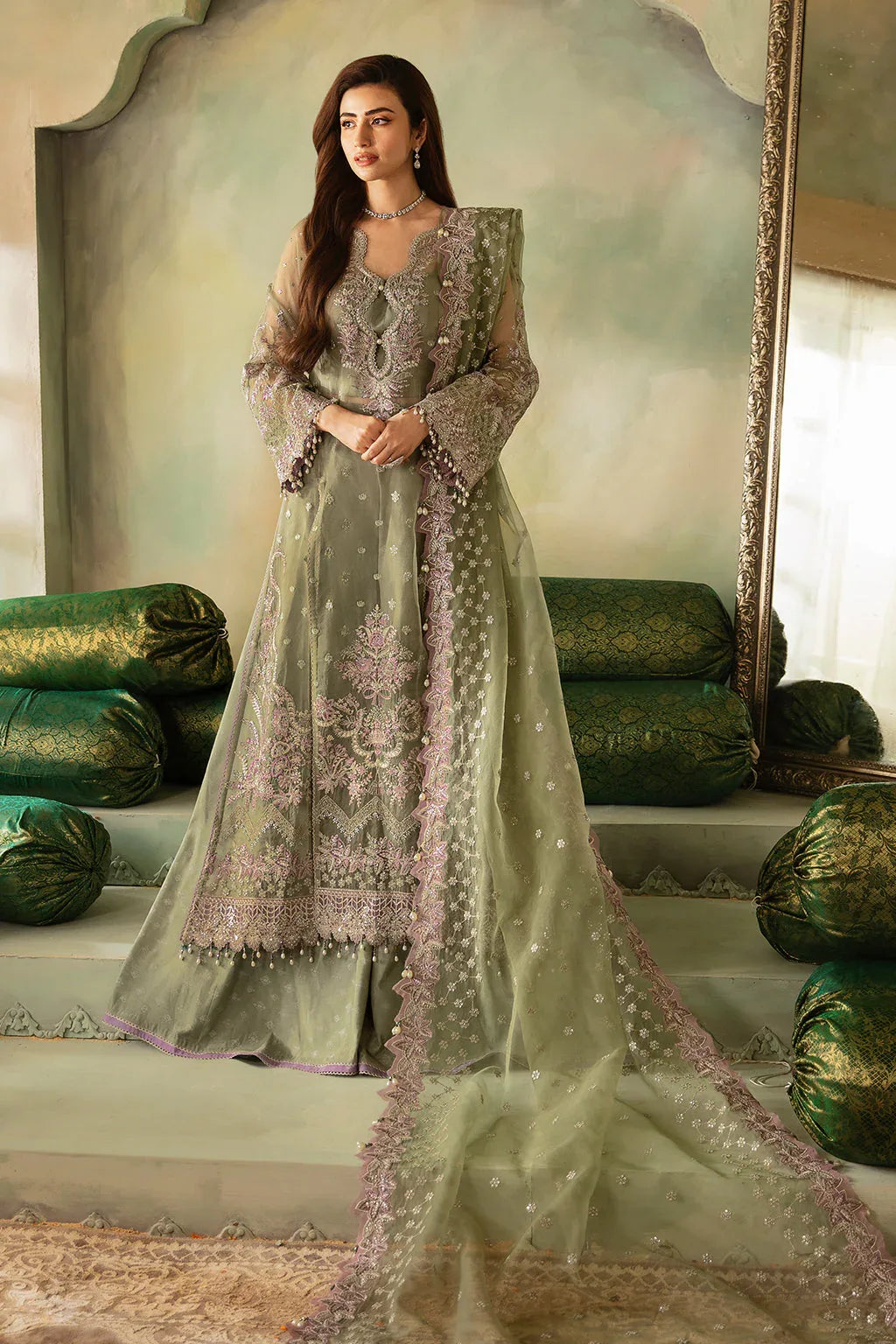Saad Shaikh | Elana Wedding Formals | Azar - Aqsa Fabrics