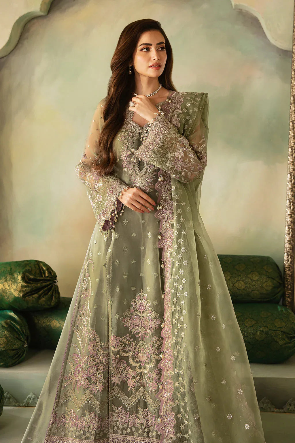 Saad Shaikh | Elana Wedding Formals | Azar - Aqsa Fabrics