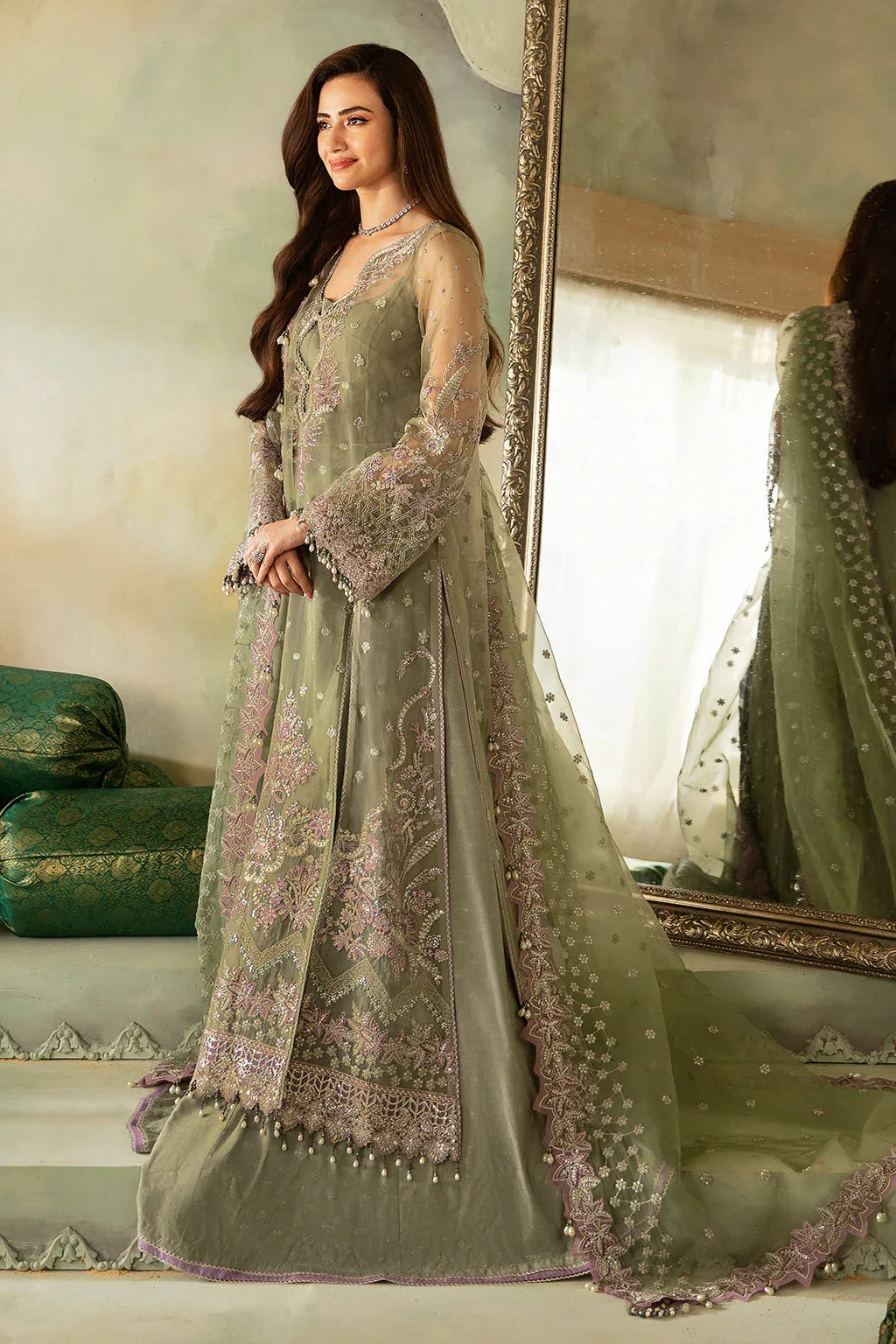 Saad Shaikh | Elana Wedding Formals | Azar - Aqsa Fabrics