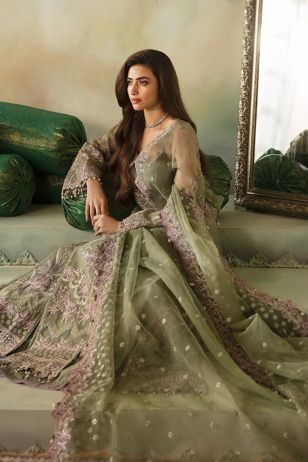 Saad Shaikh | Elana Wedding Formals | Azar - Aqsa Fabrics