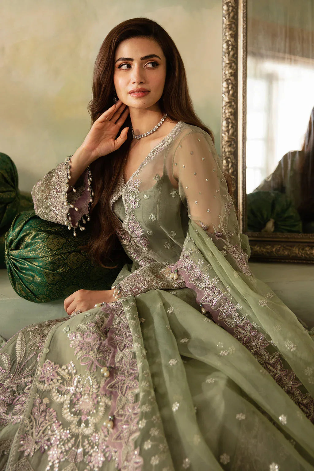 Saad Shaikh | Elana Wedding Formals | Azar - Aqsa Fabrics