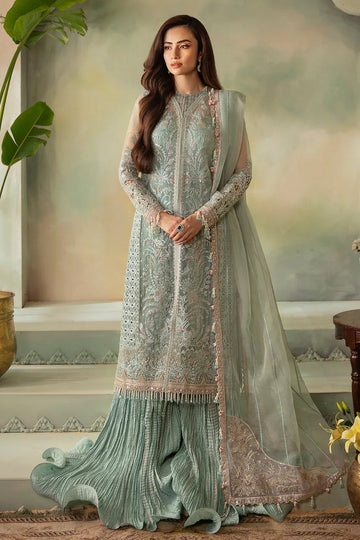 Saad Shaikh | Elana Wedding Formals |  IRIS - Aqsa Fabrics