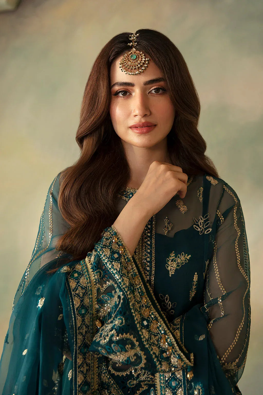 Saad Shaikh | Elana Wedding Formals |  Soraya - Aqsa Fabrics