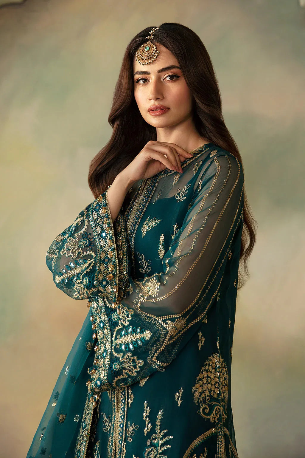 Saad Shaikh | Elana Wedding Formals |  Soraya - Aqsa Fabrics