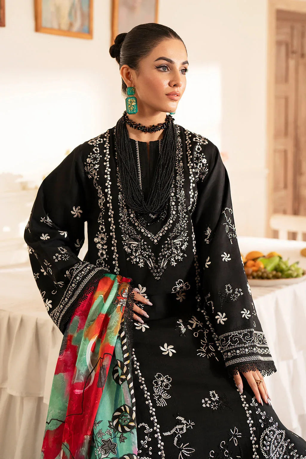 Saad Shaikh | Lumiere Winter |  D-06 Seina - Aqsa Fabrics