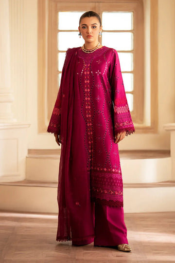 Saad Shaikh | Lumiere Winter |  D-04 Arcilla - Aqsa Fabrics