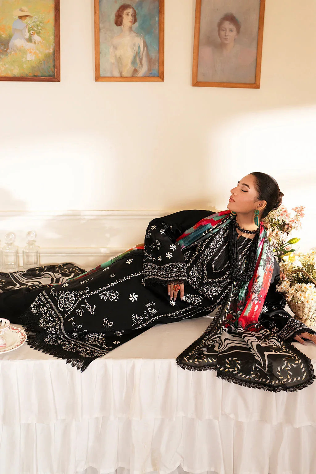 Saad Shaikh | Lumiere Winter |  D-06 Seina - Aqsa Fabrics