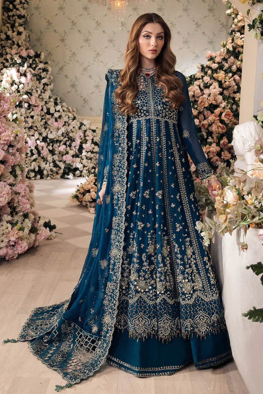 Saad Shaikh | Panache Luxury Chiffon 24 | Yumna - Aqsa Fabrics