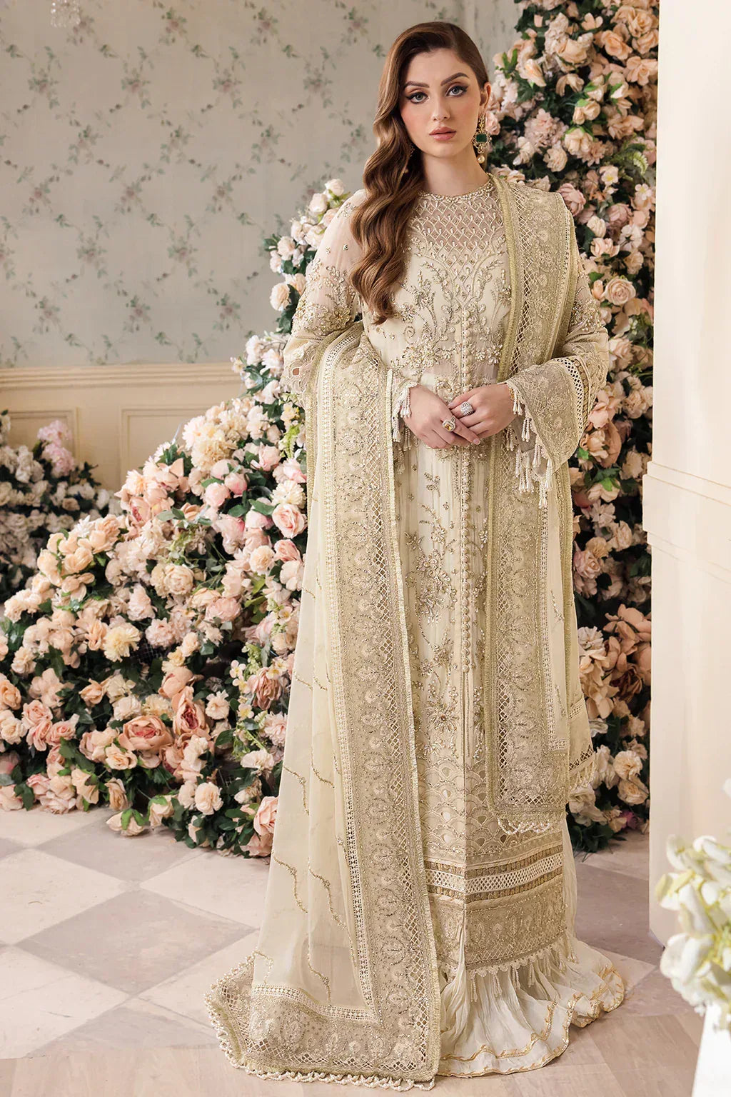 Saad Shaikh | Panache Luxury Chiffon 24 | Noor e Jaan - Aqsa Fabrics