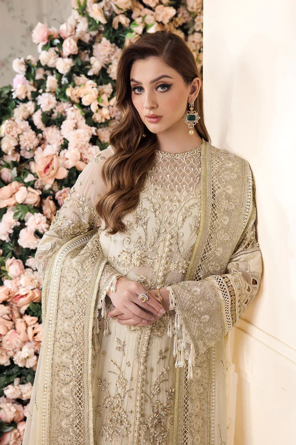 Saad Shaikh | Panache Luxury Chiffon 24 | Noor e Jaan - Aqsa Fabrics