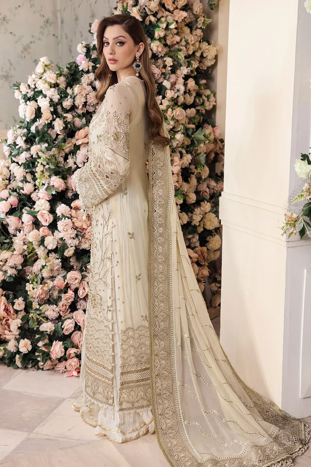 Saad Shaikh | Panache Luxury Chiffon 24 | Noor e Jaan - Aqsa Fabrics