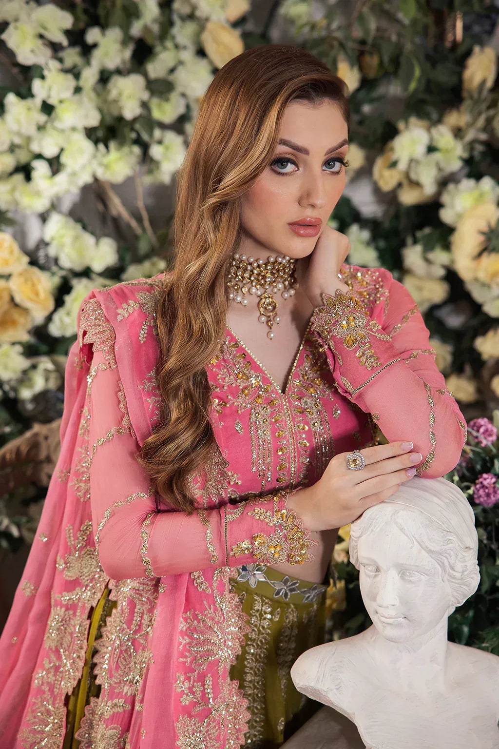 Saad Shaikh | Panache Luxury Chiffon 24 | Taskheer - Aqsa Fabrics