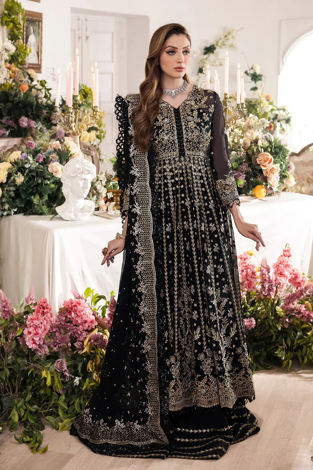 Saad Shaikh | Panache Luxury Chiffon 24 | Rayam - Aqsa Fabrics