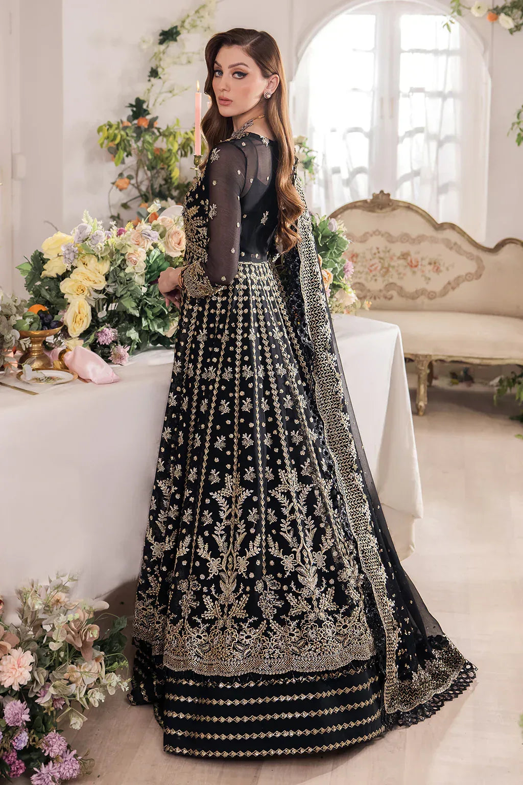 Saad Shaikh | Panache Luxury Chiffon 24 | Rayam - Aqsa Fabrics
