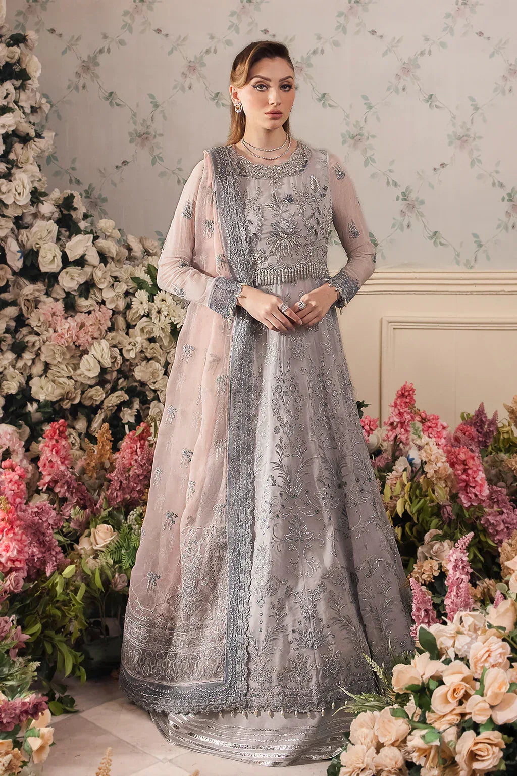 Saad Shaikh | Panache Luxury Chiffon 24 | Insiya - Aqsa Fabrics