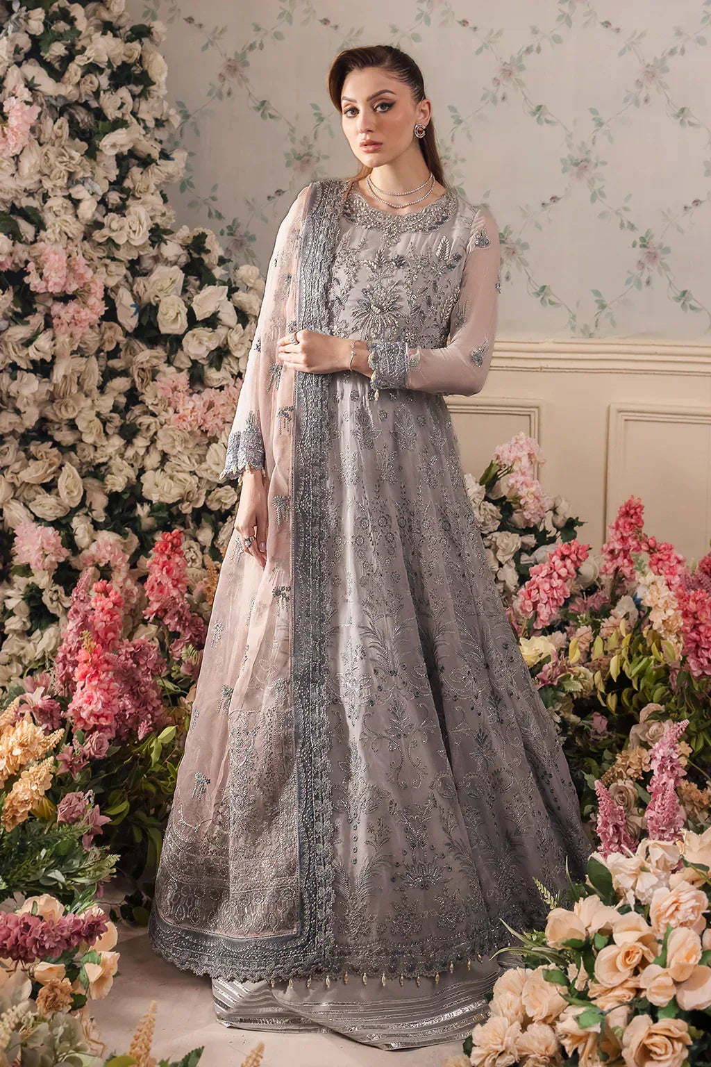 Saad Shaikh | Panache Luxury Chiffon 24 | Insiya - Aqsa Fabrics