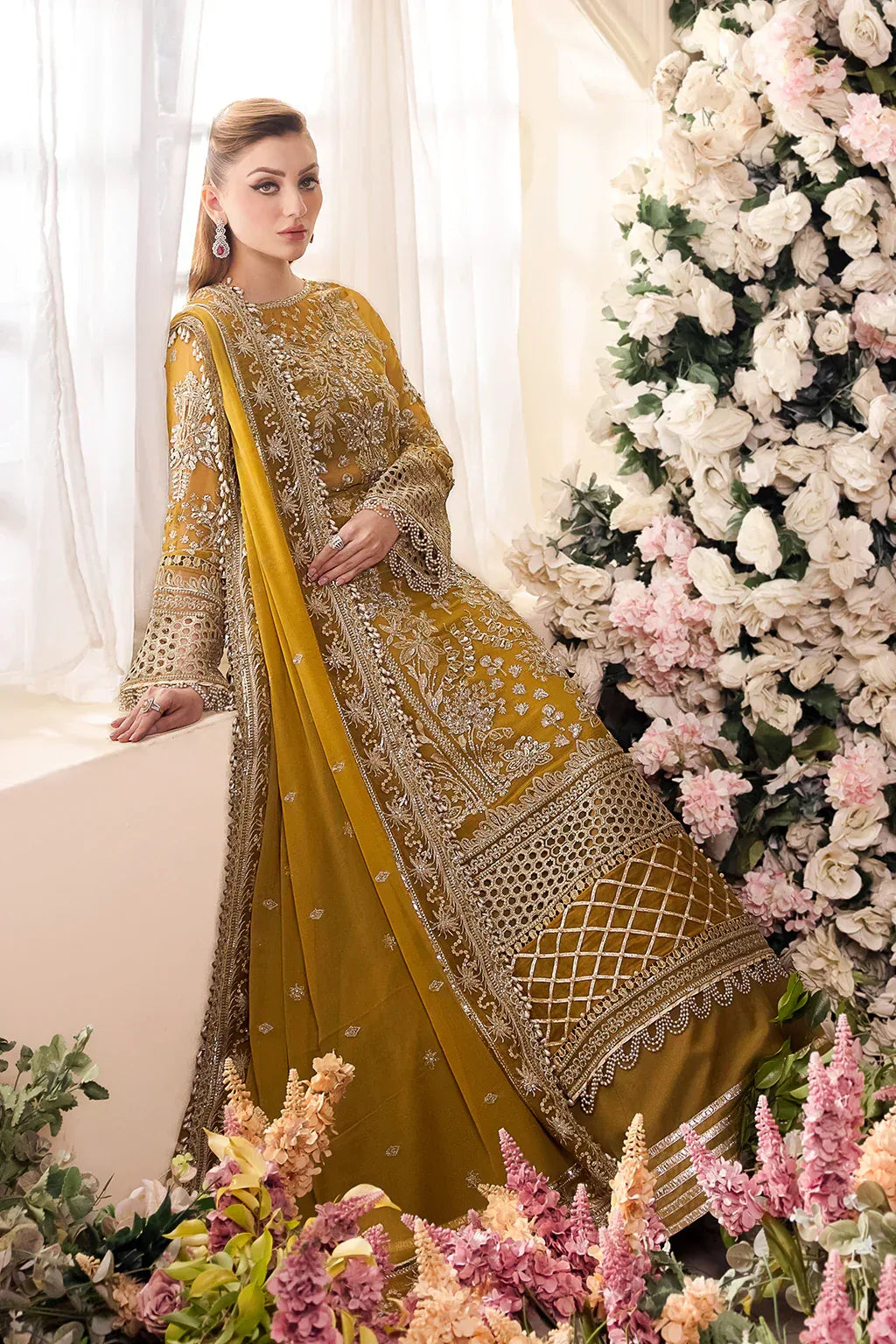 Saad Shaikh | Panache Luxury Chiffon 24 | Ramz - Aqsa Fabrics