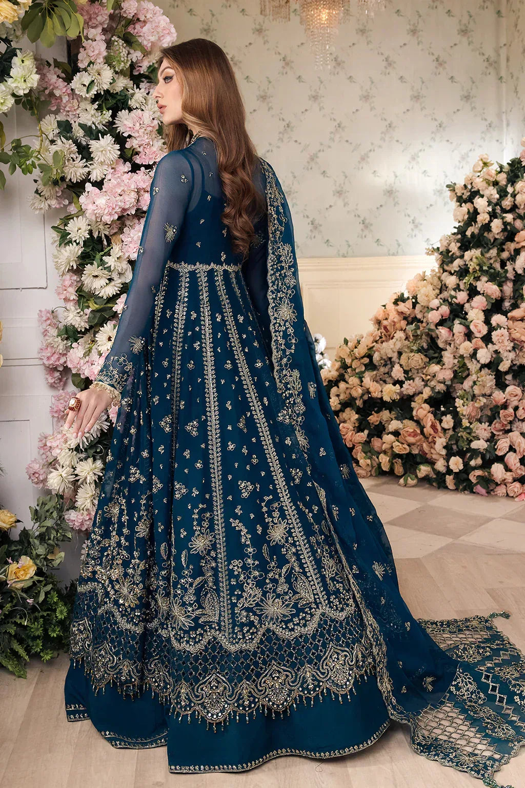 Saad Shaikh | Panache Luxury Chiffon 24 | Yumna - Aqsa Fabrics