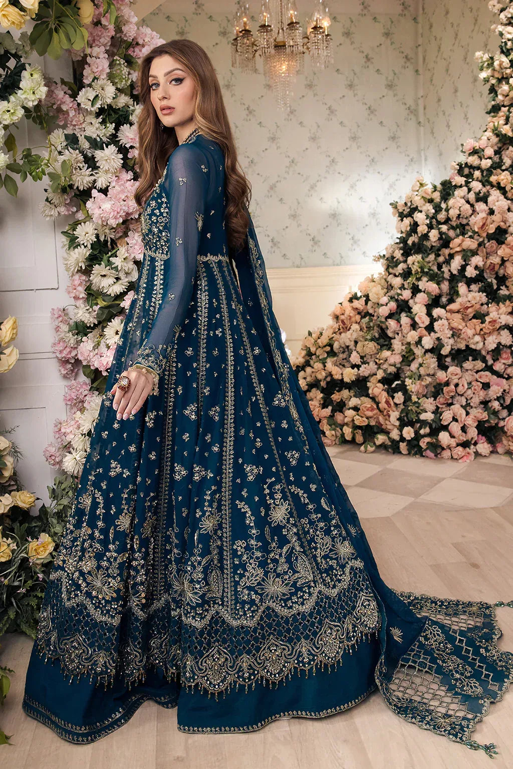 Saad Shaikh | Panache Luxury Chiffon 24 | Yumna - Aqsa Fabrics