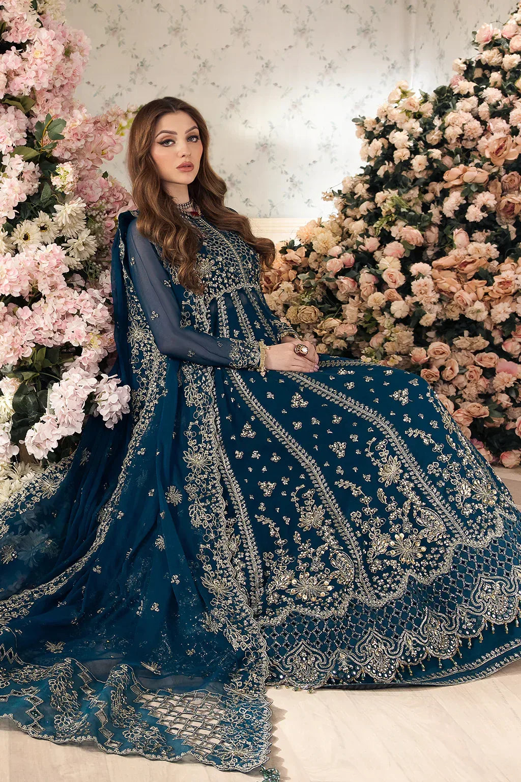 Saad Shaikh | Panache Luxury Chiffon 24 | Yumna - Aqsa Fabrics