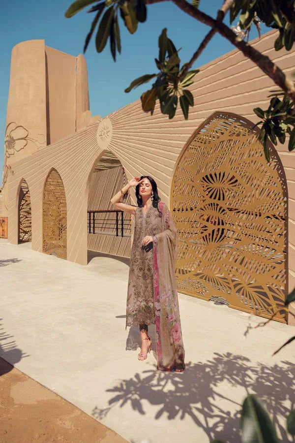 Noor by Saadia Asad | Eid Laserkari Lawn 24 | D8 - Aqsa Fabrics