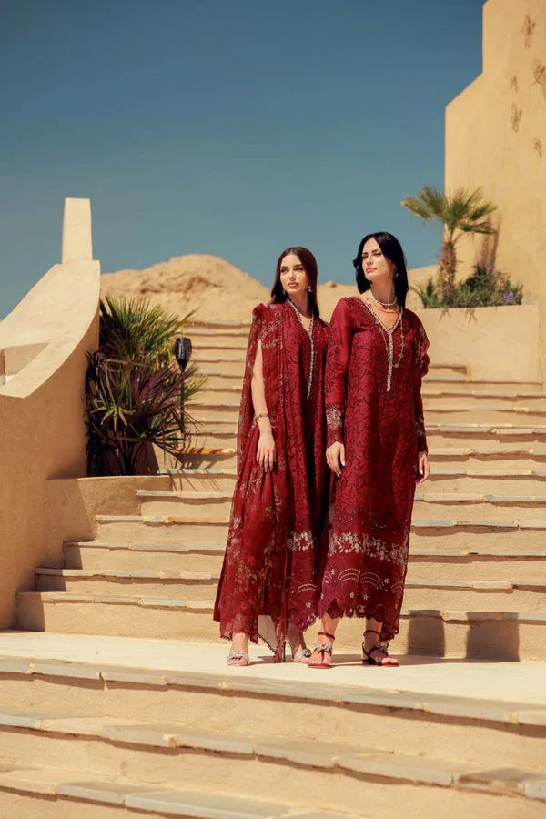 Noor by Saadia Asad | Eid Laserkari Lawn 24 | D1 - Aqsa Fabrics