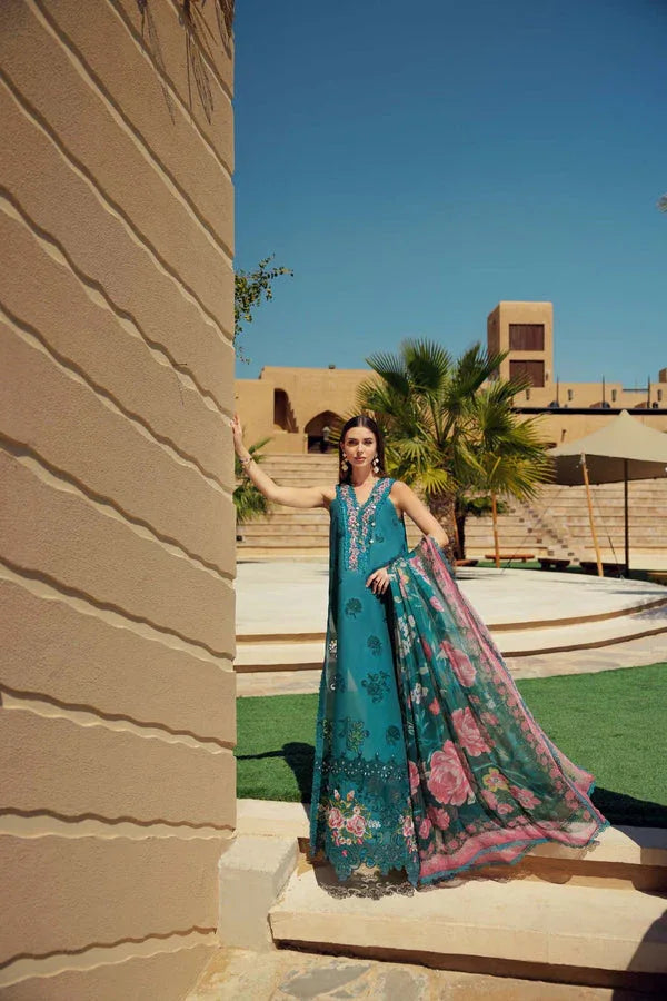 Noor by Saadia Asad | Eid Laserkari Lawn 24 | D4 - Aqsa Fabrics