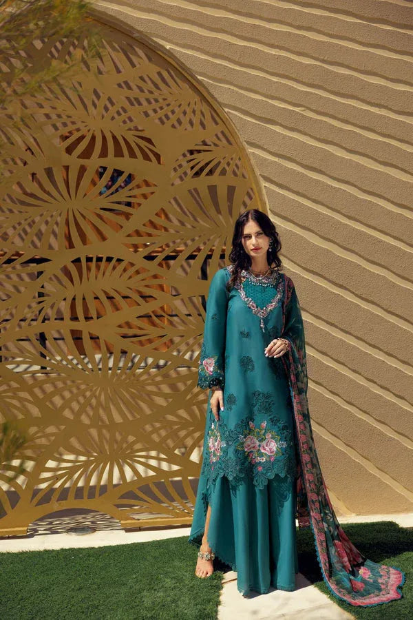 Noor by Saadia Asad | Eid Laserkari Lawn 24 | D4 - Aqsa Fabrics