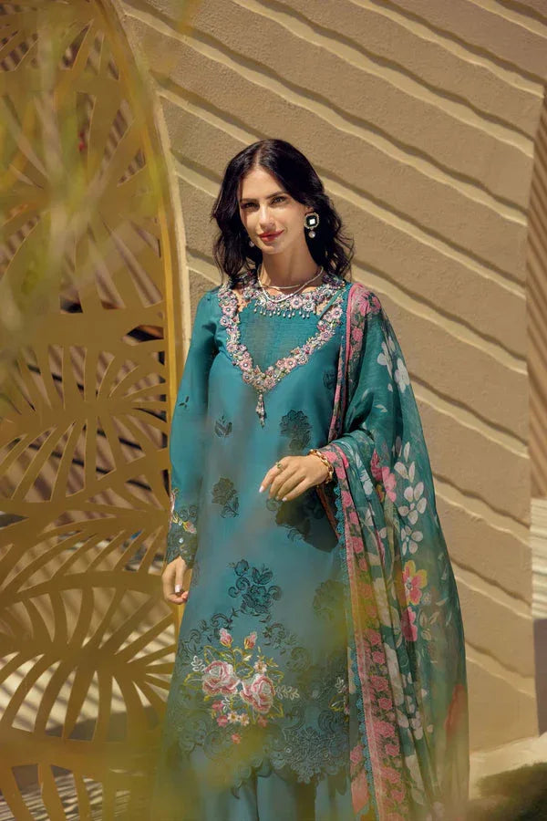 Noor by Saadia Asad | Eid Laserkari Lawn 24 | D4 - Aqsa Fabrics