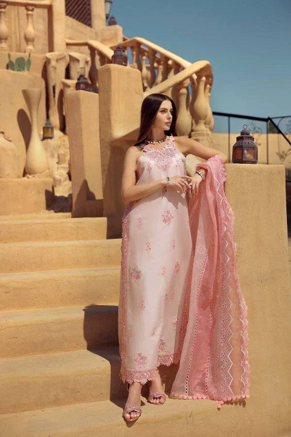 Noor by Saadia Asad | Eid Laserkari Lawn 24 | D5 - Aqsa Fabrics