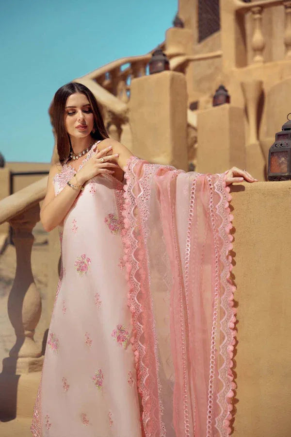 Noor by Saadia Asad | Eid Laserkari Lawn 24 | D5 - Aqsa Fabrics