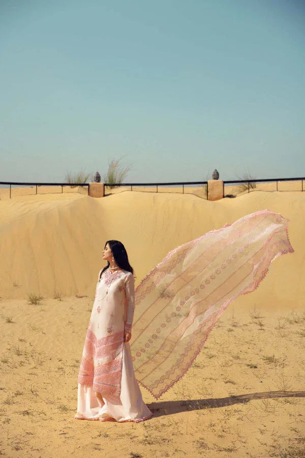 Noor by Saadia Asad | Eid Laserkari Lawn 24 | D5 - Aqsa Fabrics