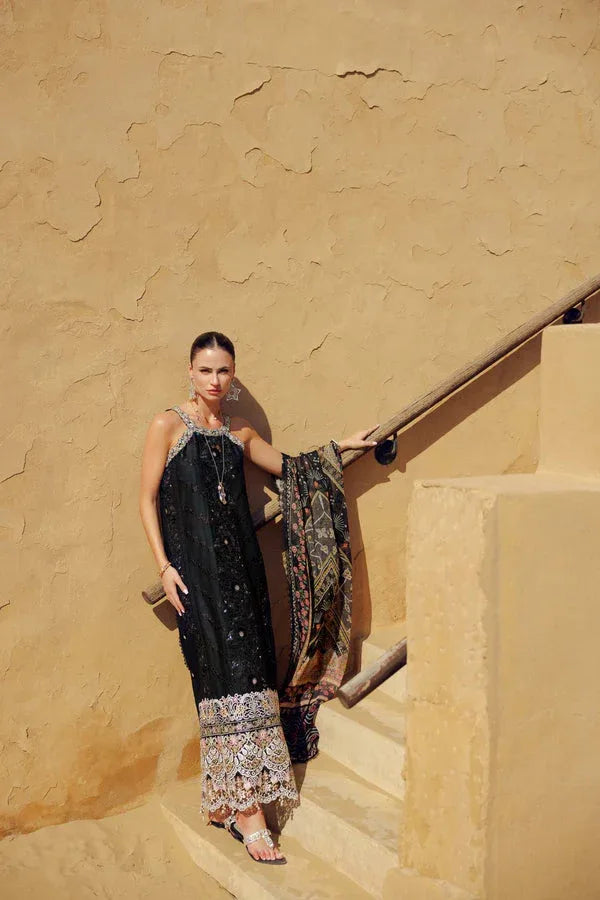 Noor by Saadia Asad | Eid Laserkari Lawn 24 | D6 - Aqsa Fabrics