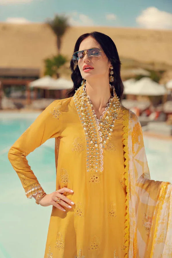 Noor by Saadia Asad | Eid Laserkari Lawn 24 | D9 - Aqsa Fabrics