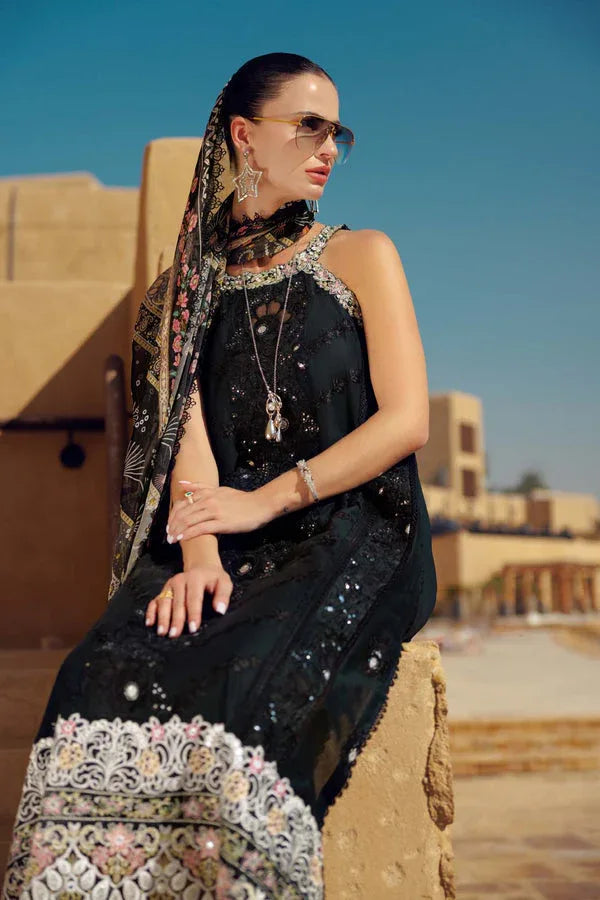 Noor by Saadia Asad | Eid Laserkari Lawn 24 | D6 - Aqsa Fabrics
