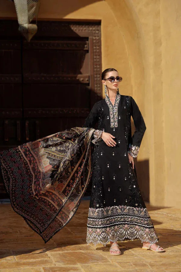 Noor by Saadia Asad | Eid Laserkari Lawn 24 | D6 - Aqsa Fabrics
