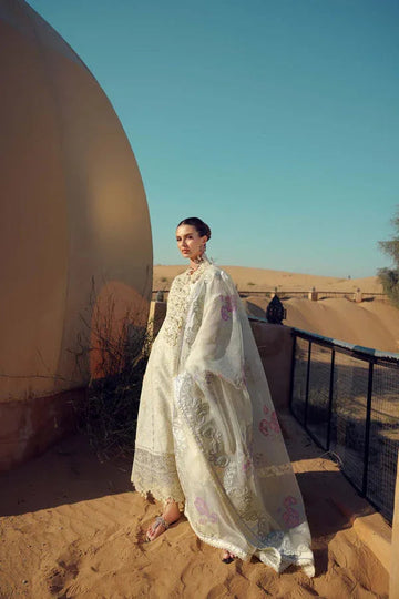 Noor by Saadia Asad | Eid Laserkari Lawn 24 | D2 - Aqsa Fabrics