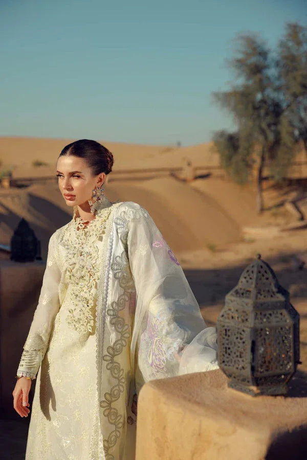 Noor by Saadia Asad | Eid Laserkari Lawn 24 | D2 - Aqsa Fabrics