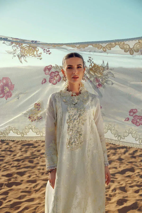 Noor by Saadia Asad | Eid Laserkari Lawn 24 | D2 - Aqsa Fabrics