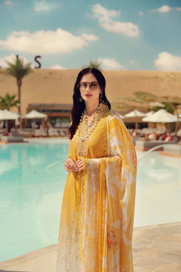 Noor by Saadia Asad | Eid Laserkari Lawn 24 | D9 - Aqsa Fabrics