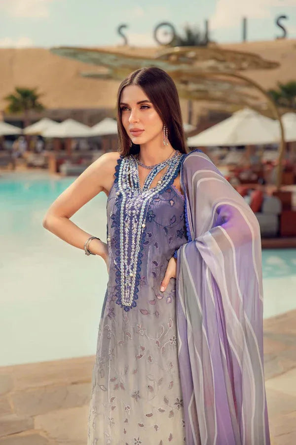 Noor by Saadia Asad | Eid Laserkari Lawn 24 | D3 - Aqsa Fabrics