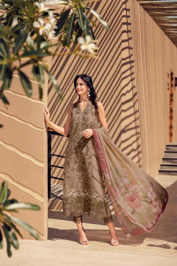 Noor by Saadia Asad | Eid Laserkari Lawn 24 | D8 - Aqsa Fabrics